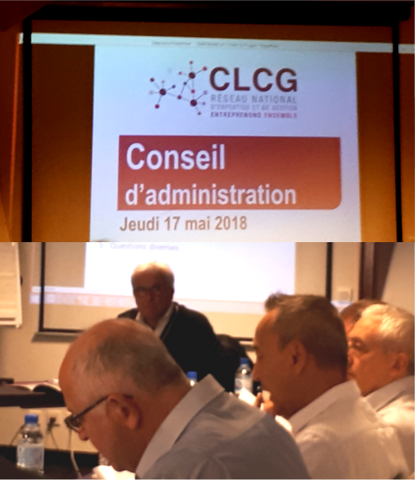 Conseil d'Administration - 17 mai 2018